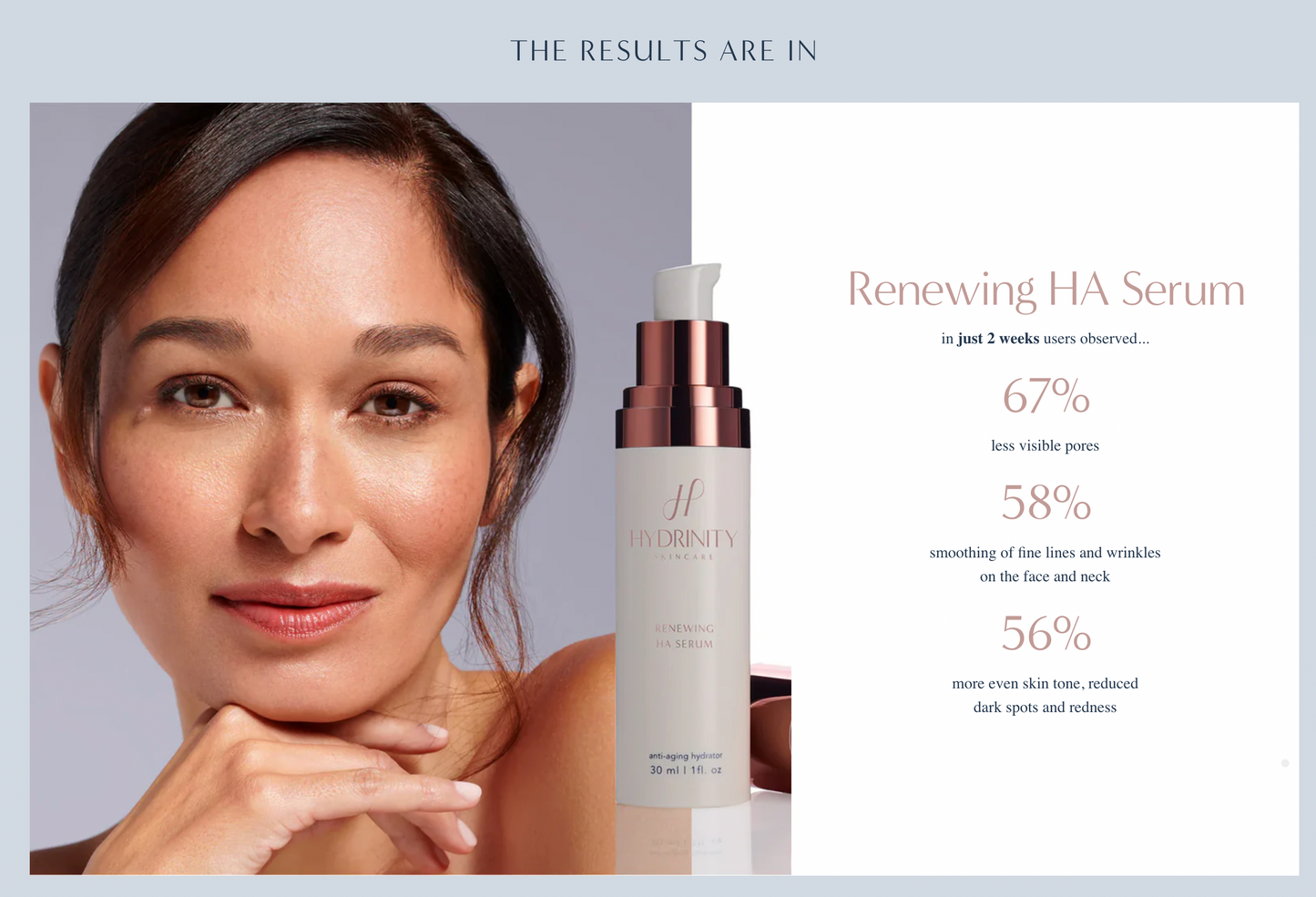Renewing HA serum